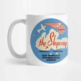 Vintage the Skyway Restaurant San Francisco California Mug